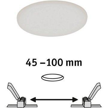 Paulmann LED Einbauleuchte EB Panel Frameless IP44 10W 3000K 125mm