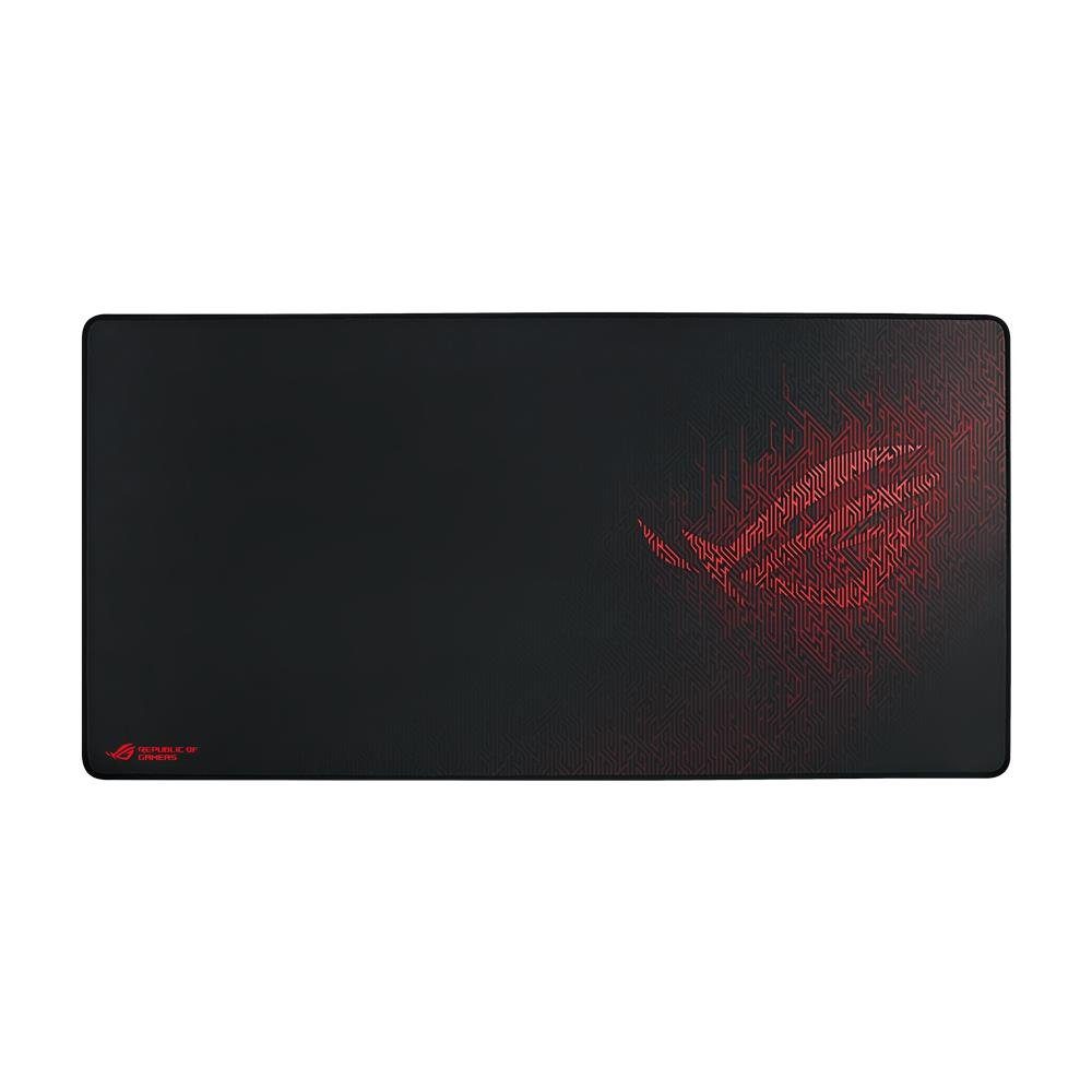 Asus Gaming Mauspad ROG Sheath, extra groß, Schwarz / Rot, Tischunterlage
