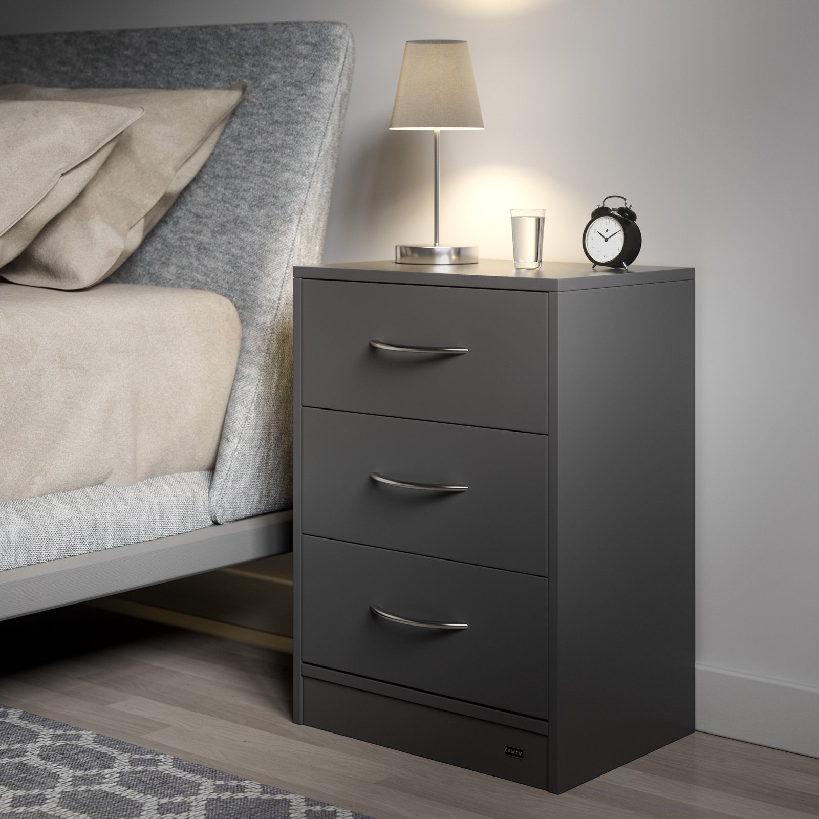 Casaria Nachttisch Eloise (2-St), CASARIA® 2x günstig online kaufen