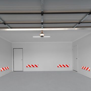 relaxdays Garagen-Wandschutz Garagen Wandschutz selbstklebend 4er Set