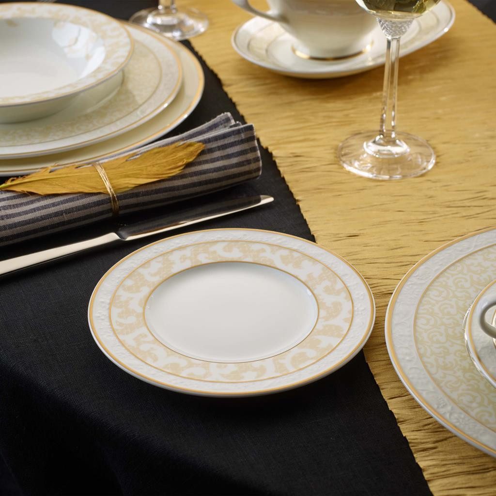 Villeroy & Boch Brotteller Ivoire Brotteller ø 18 cm 6er Set, (6 St)