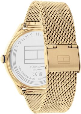 Tommy Hilfiger Multifunktionsuhr CLASSIC, 1782655, Quarzuhr, Armbanduhr, Damenuhr, Datum, 12/24-Stunden-Anzeige