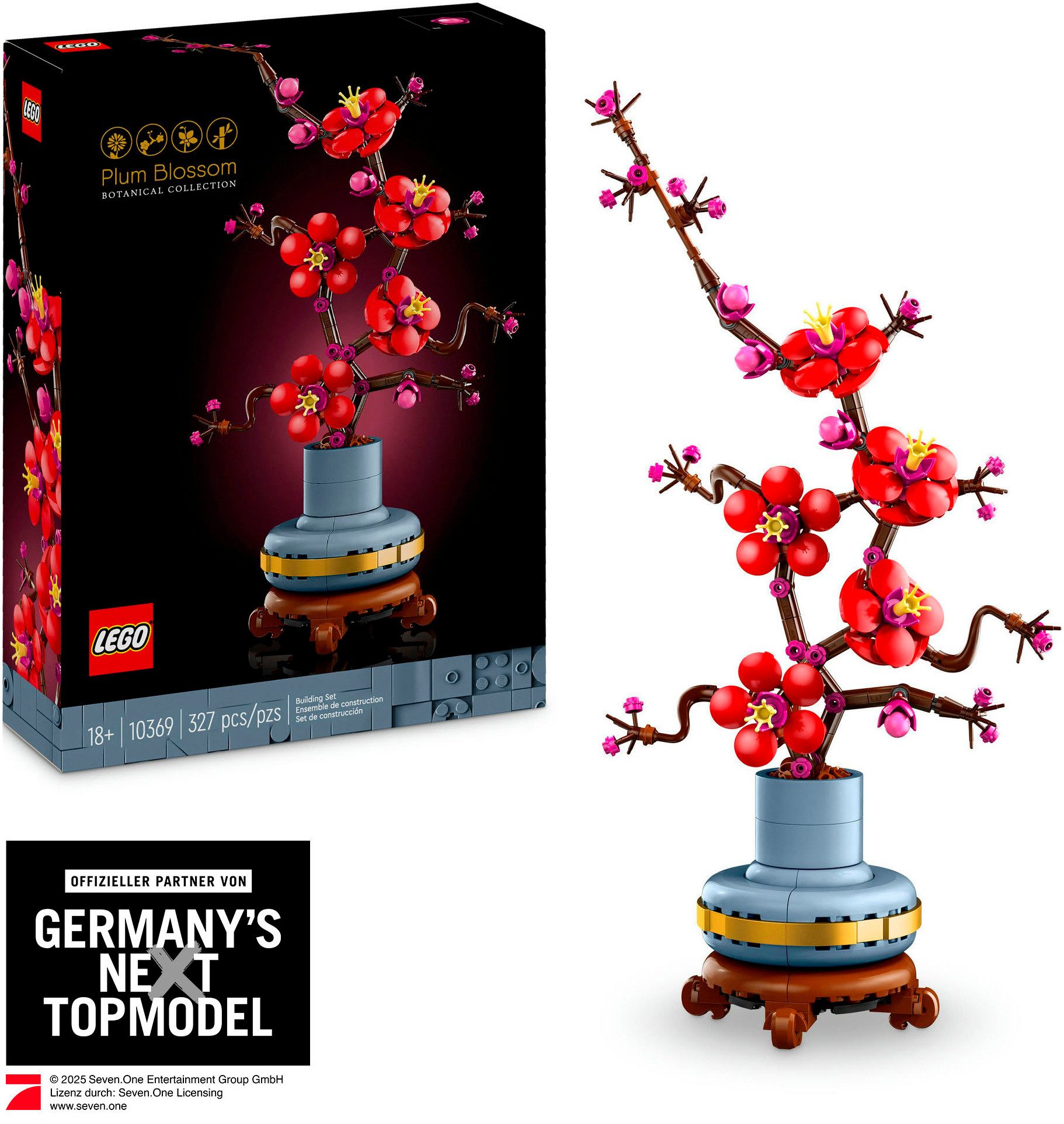 Pflaumenblüte (10369), LEGO Botanicals Konstruktionsspielsteine