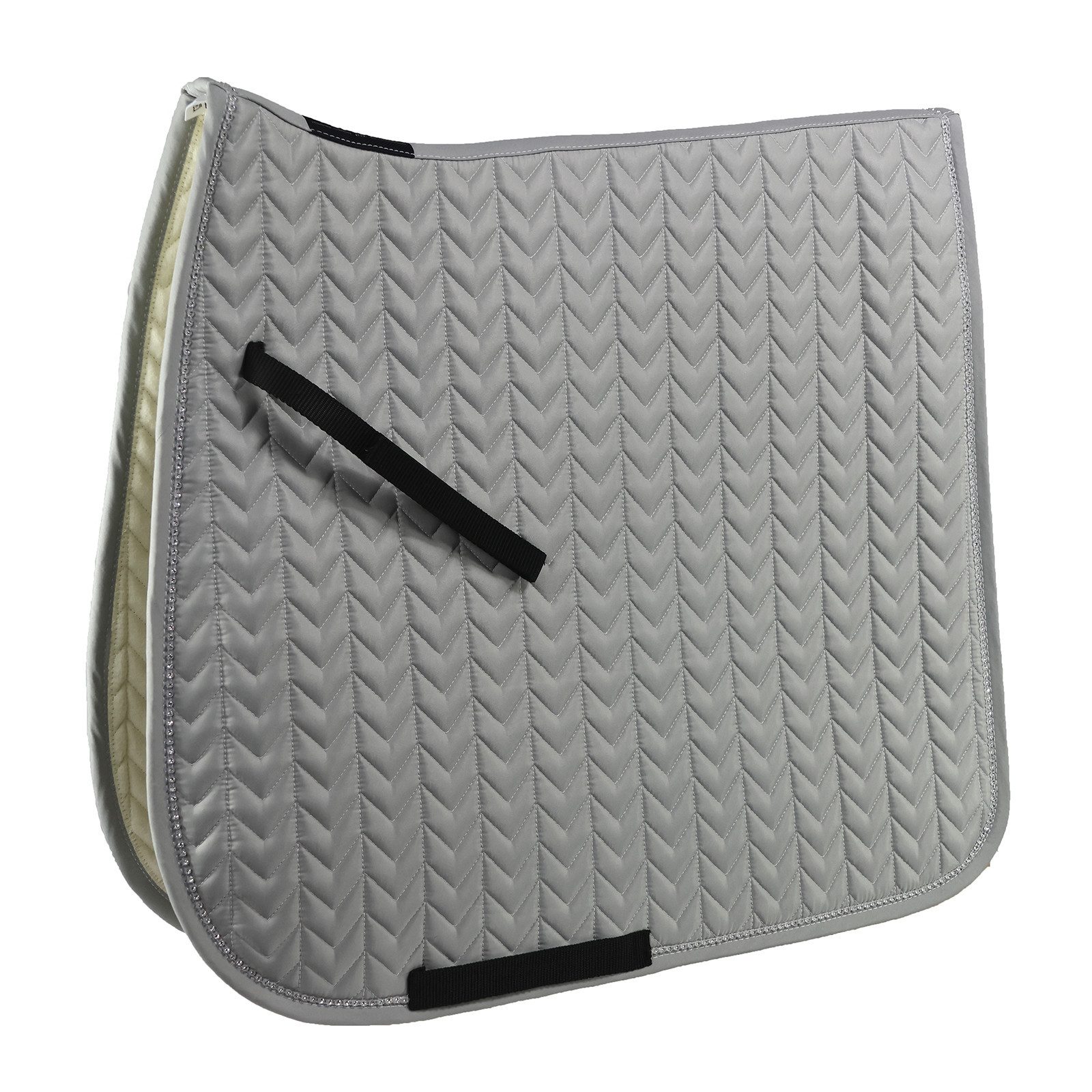 EQuest Schabracke Schabracke Macro Arrow, grau, hochwertige Sattelunterlage, DR