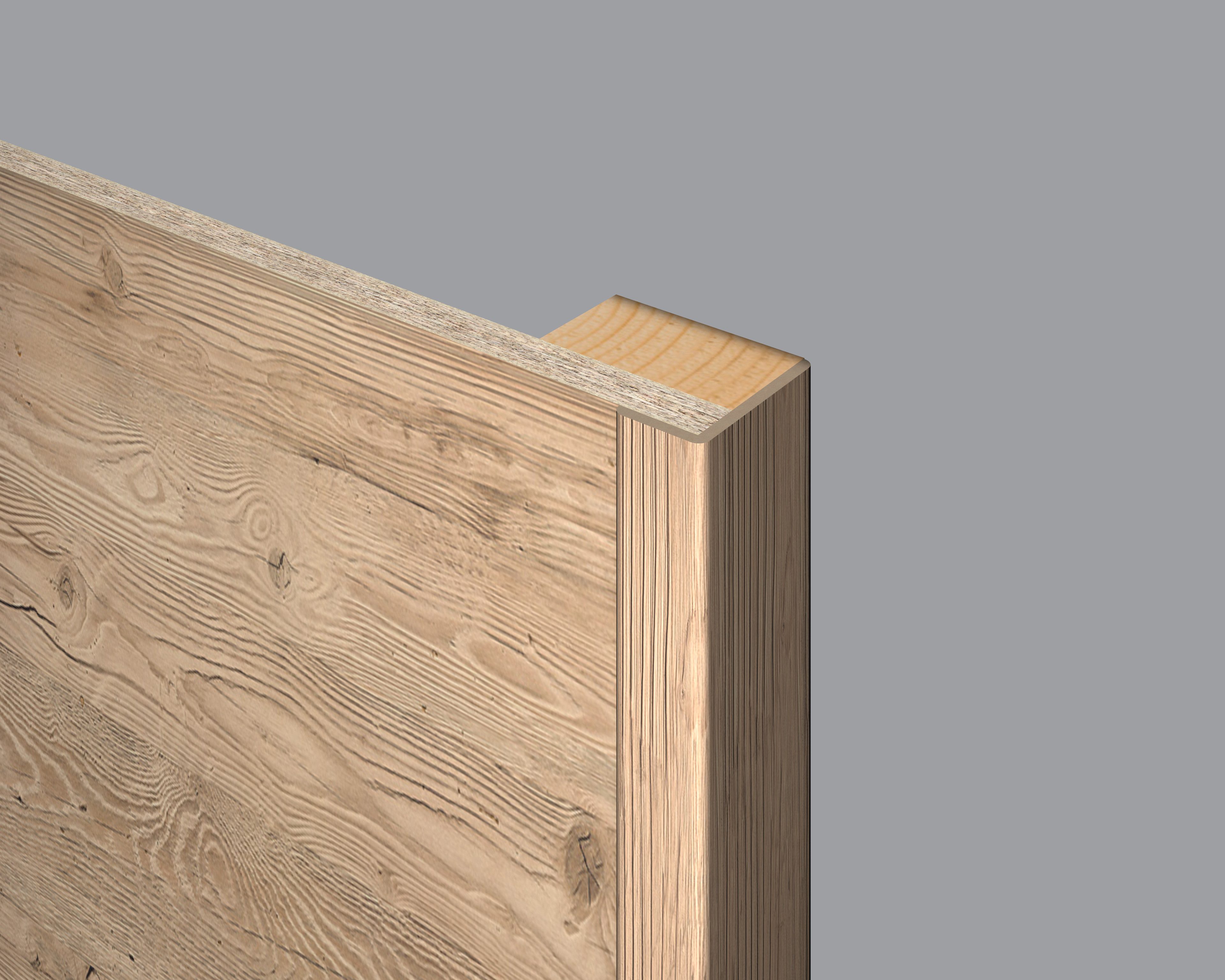 EGGER Abschlussleiste Winkelleiste Decowall WL006 Namur Fichte hell, Kleben günstig online kaufen