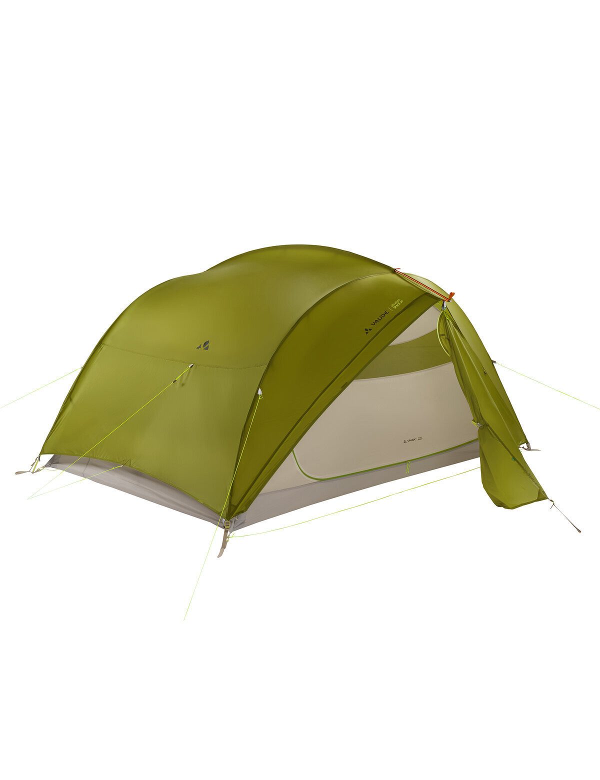 VAUDE Gruppenzelt Ultralight Space 3P, Personen: 3 (Set, 1 tlg., mit Transporttasche)