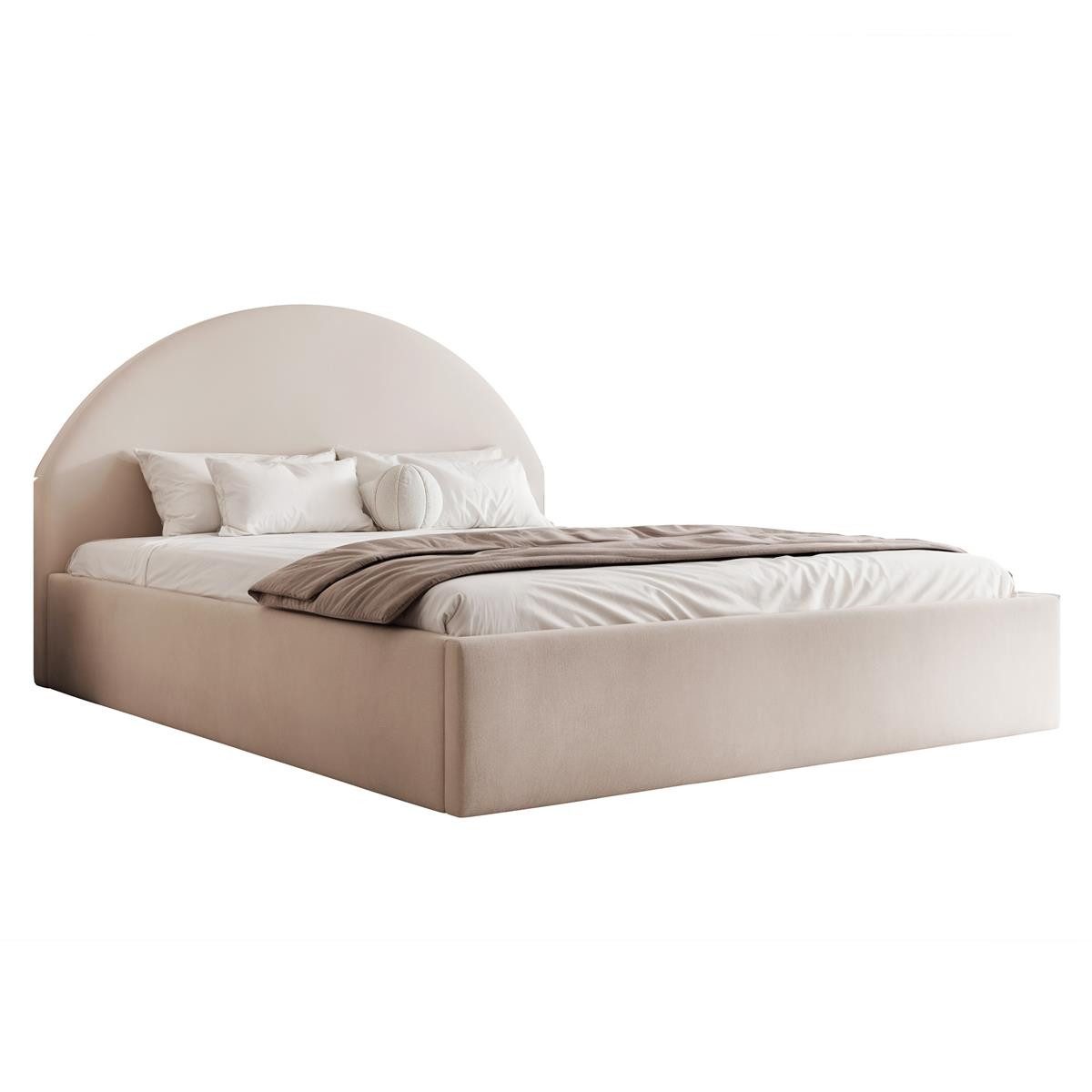 Compleo Polsterbett Designer Polterbett CLARA, mit Stauraum, Glamour-Bett, günstig online kaufen