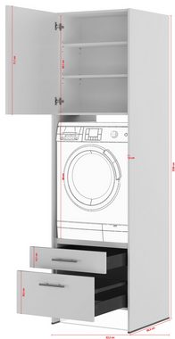 IMPULS KÜCHEN Waschmaschinenumbauschrank "Valencia", Breite 64 cm