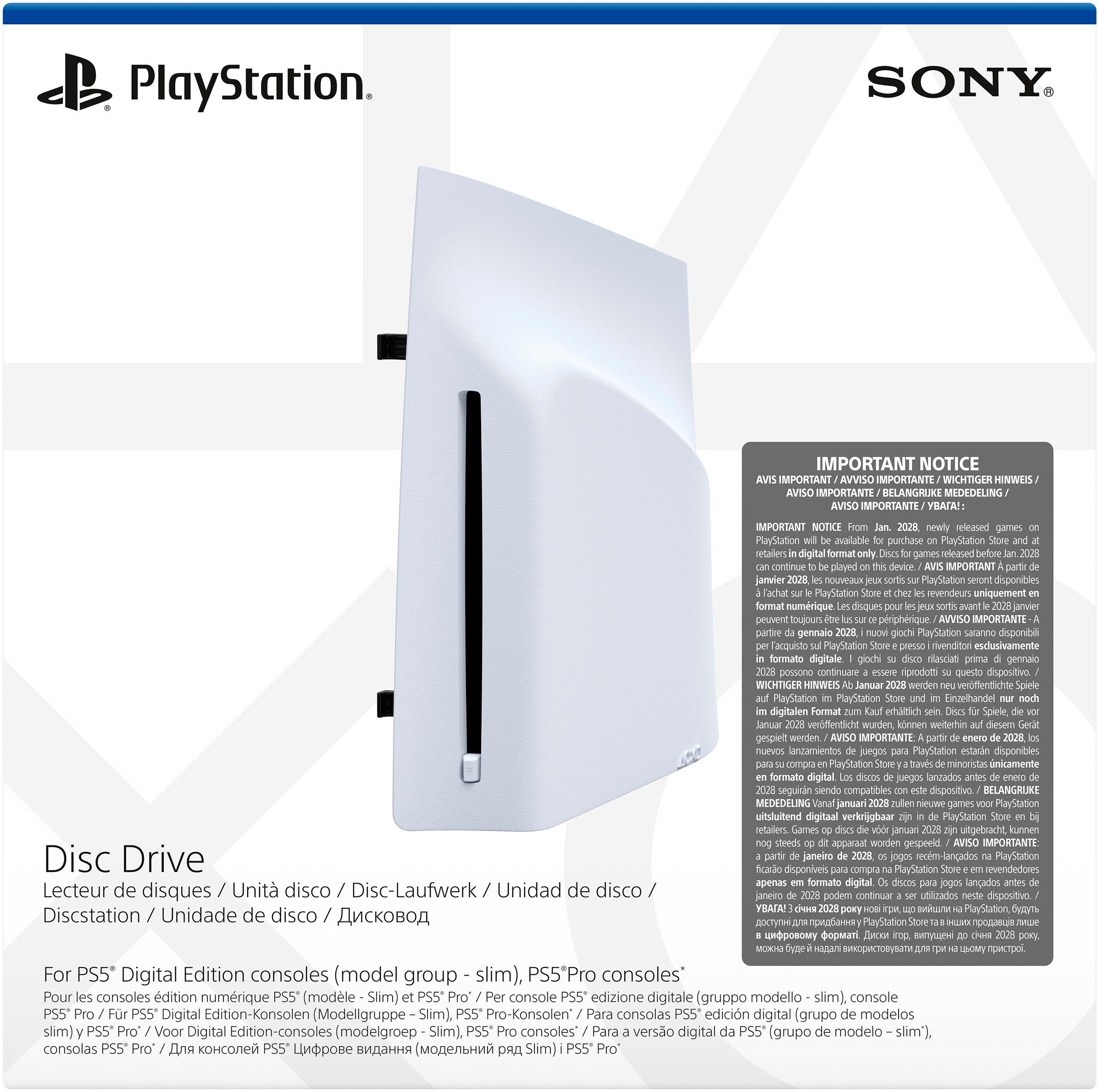 PlayStation 5 PS5 Disc-Laufwerk