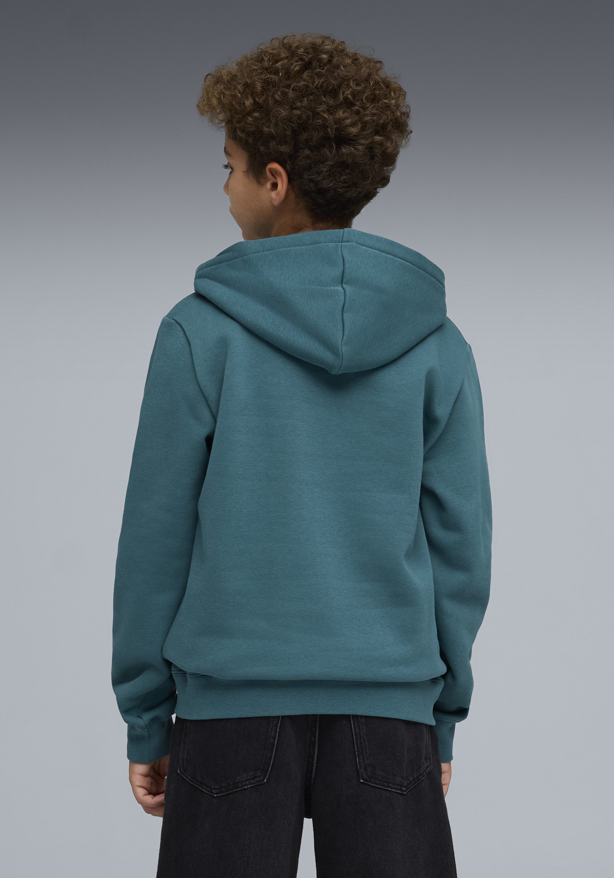 PUMA Kapuzensweatshirt ESS NO 1 LOGO HOODIE FL B mit Rundhalsausschnitt, mit Kapuze mit Jerseyfutter