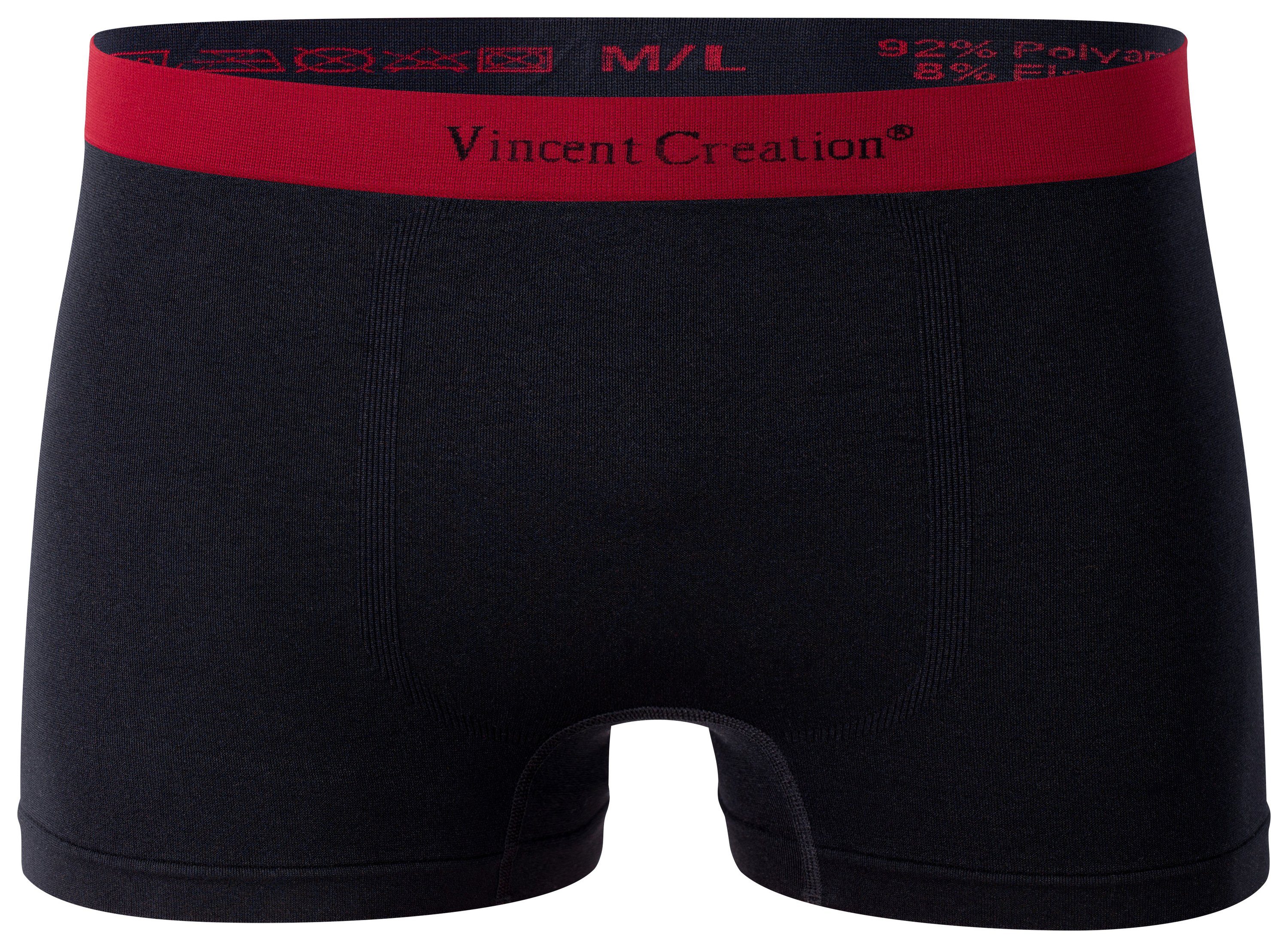 Vincent Creation® Boxershorts 12er Pack, Microfaser - Seamless (12-St) weiche Microfaser-Qualität