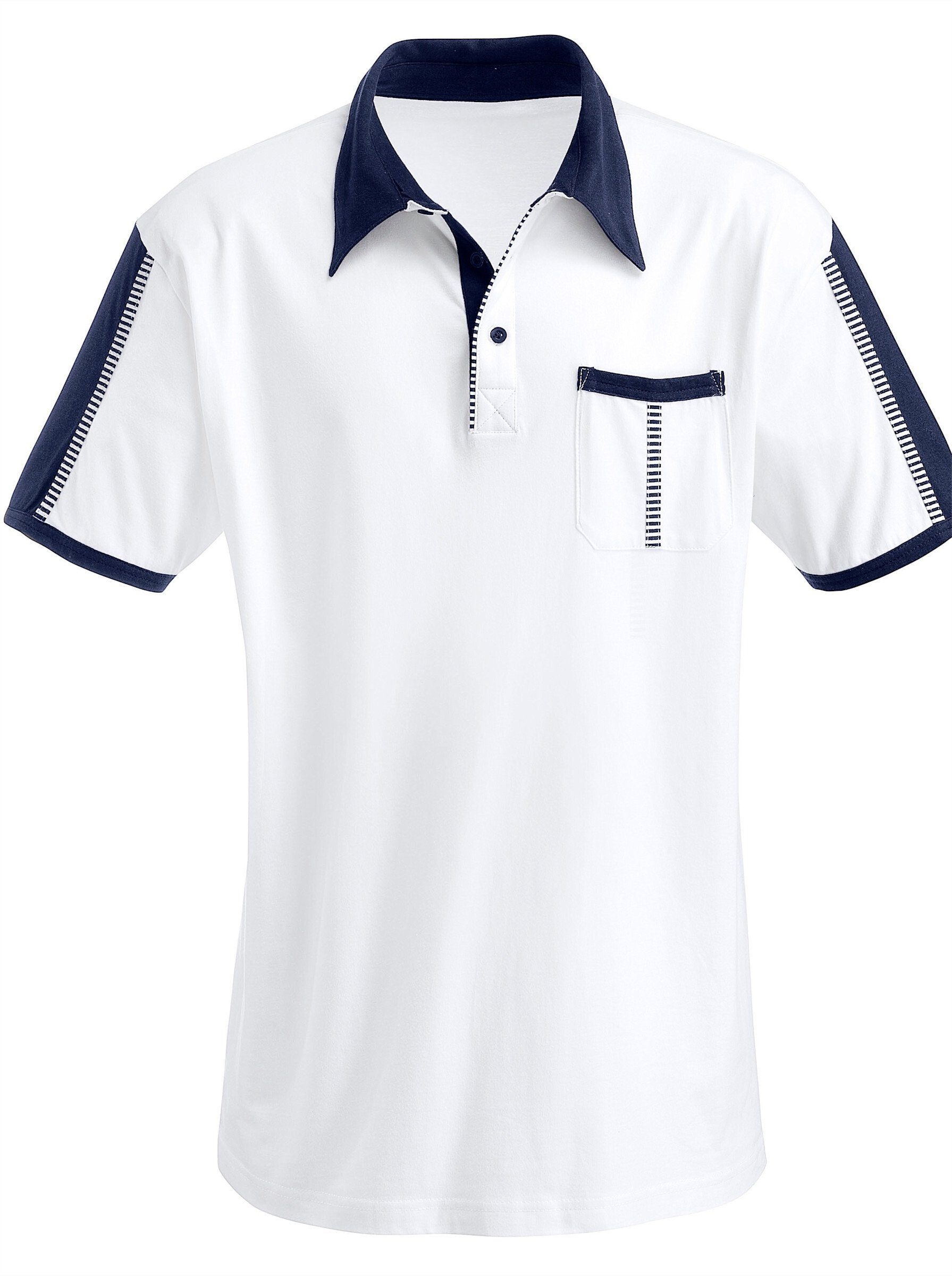 Sieh an! T-Shirt Poloshirt Kurzarm günstig online kaufen