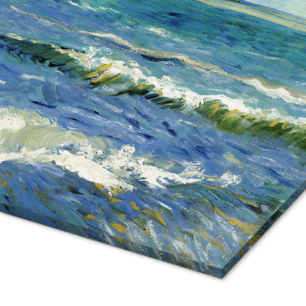 Posterlounge Wandbild Fischerboote bei Saintes Maries de la Mer, Vincent van Gogh, erhältlich als Poster, Leinwandbild, Wandsticker oder Acrylglasbild