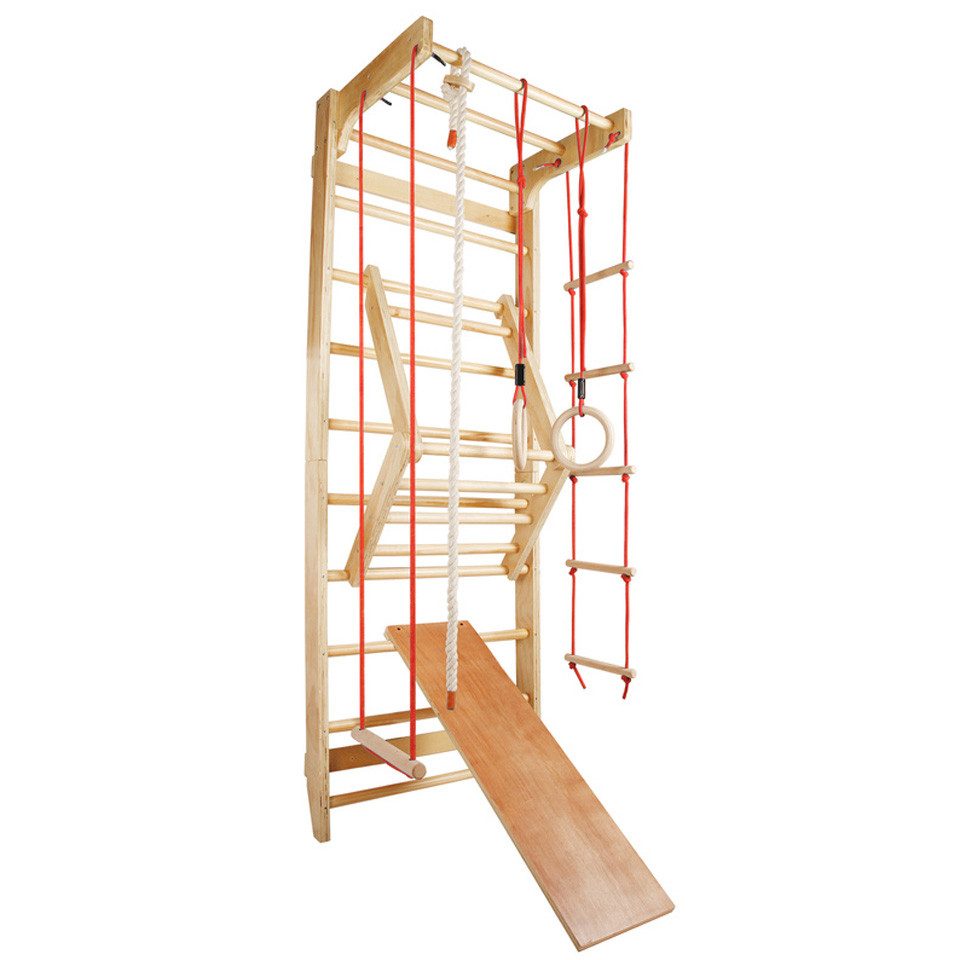 CCLIFE Kletter-Trainingsgerät Klettergerüst für kinder outdoor Sprossenwand Turngeräte Holz