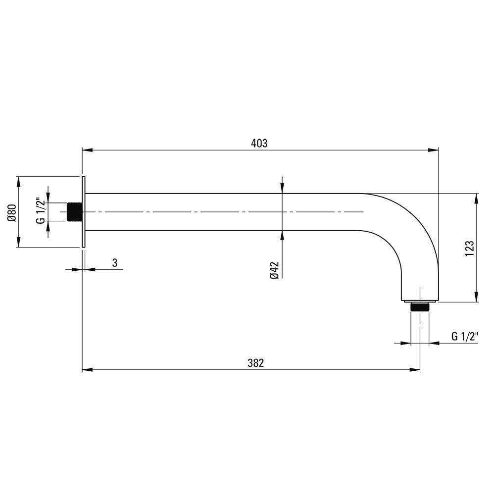 SILIA-30 4-teilig, Lomadox schwarz Unterputz-Duscharmatur, Wannenarmatur