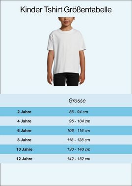 Youth Designz T-Shirt Deutschland Kinder T-Shirt im Fußball Trikot Look mit trendigem Motiv