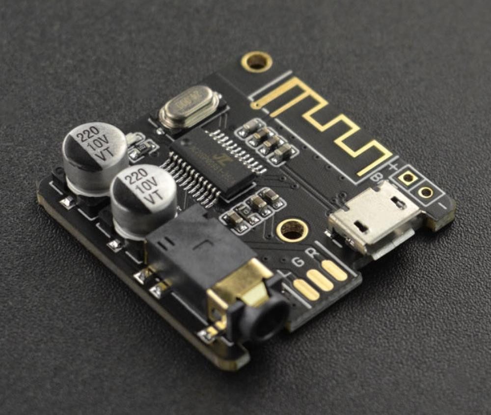 DFRobot DFRobot Bluetooth 5.0 Audio-Empfängerplatine, WAV, FLAC, MP3, 15m WLAN-Antenne