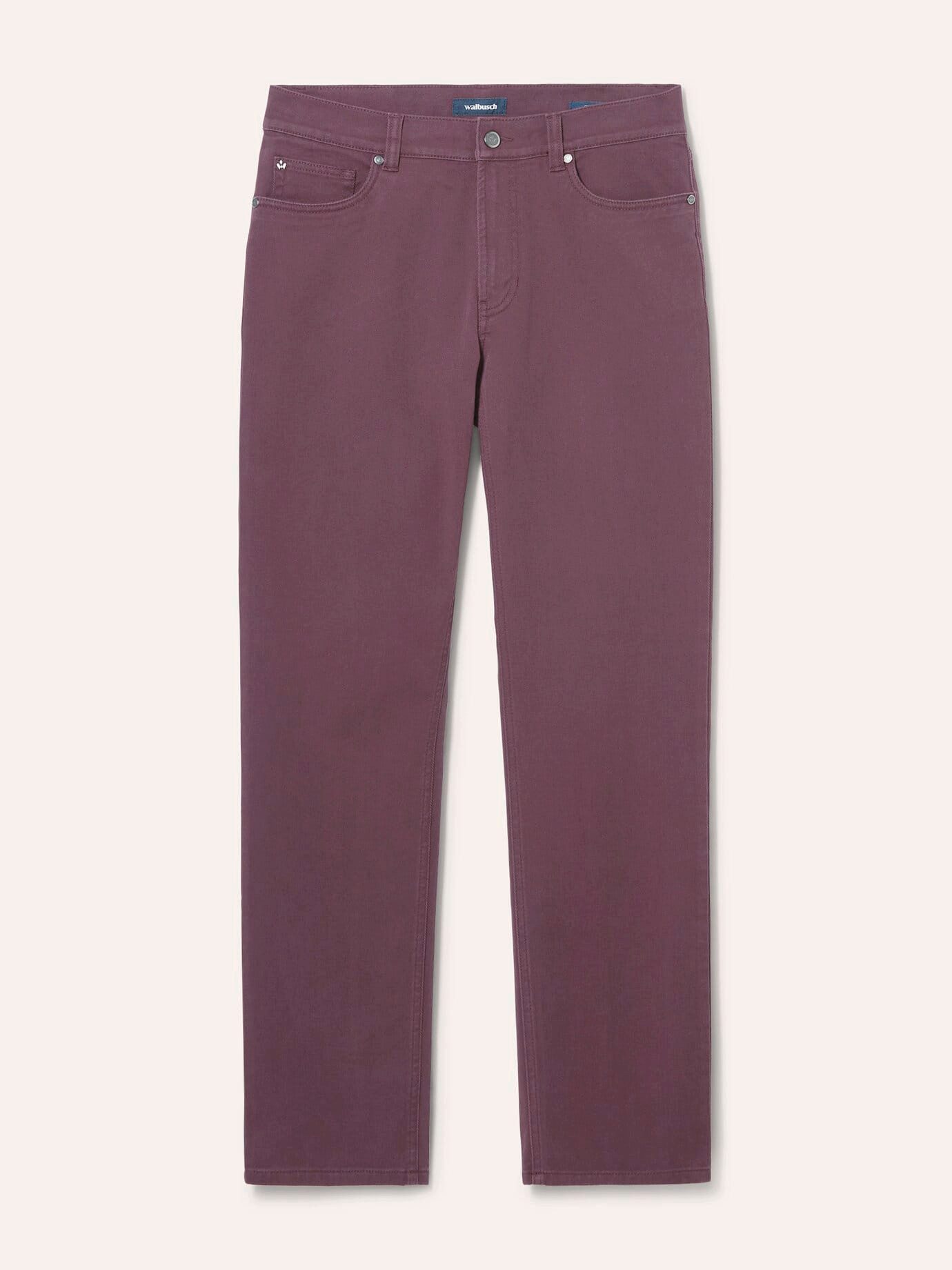 Walbusch 5-Pocket-Hose Herren Wärmende Five Pocket Regular fit, wärmend, Kurzgröße – Bild 2 von 4
