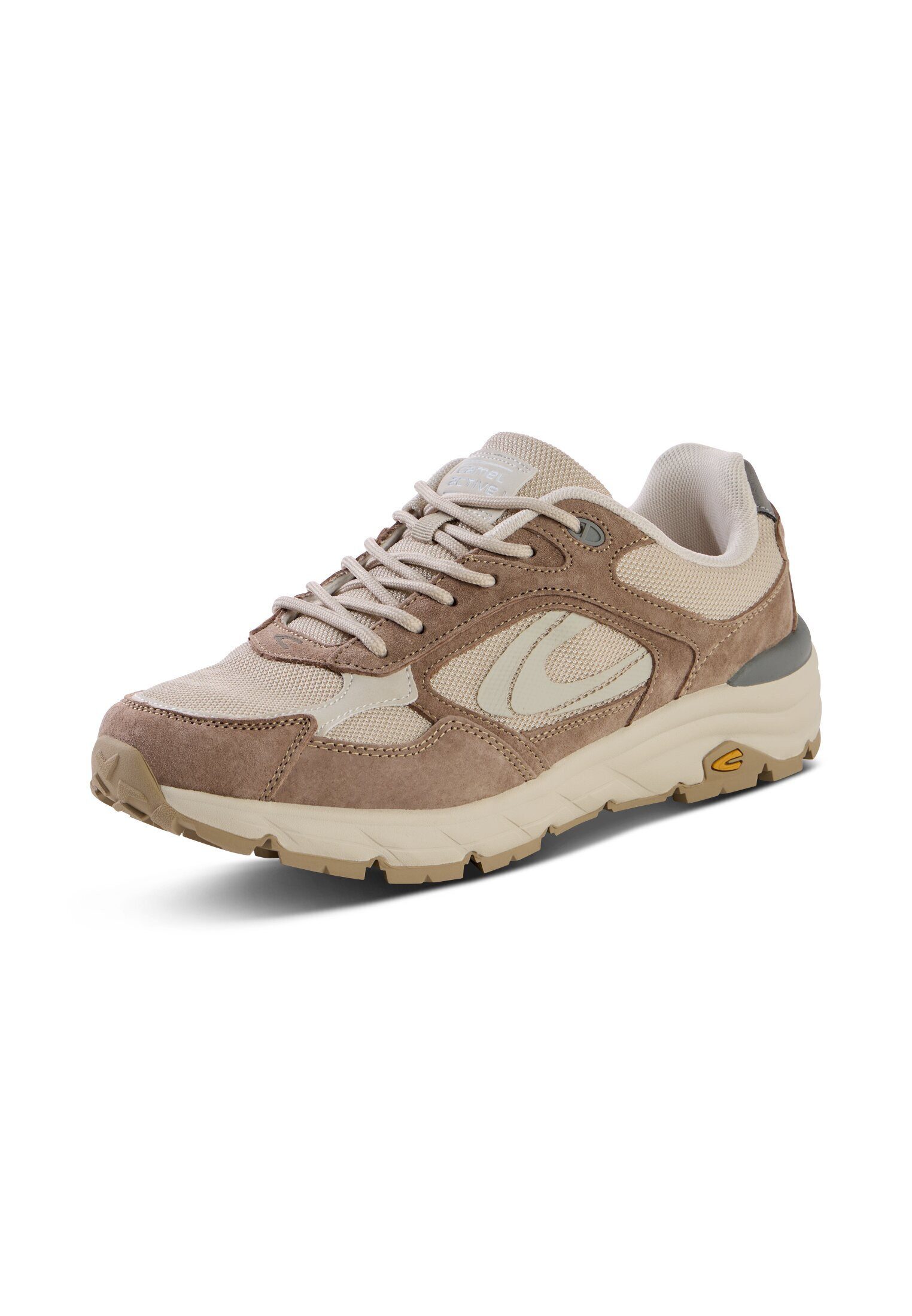 camel active aus Nubukleder Mix Sneaker