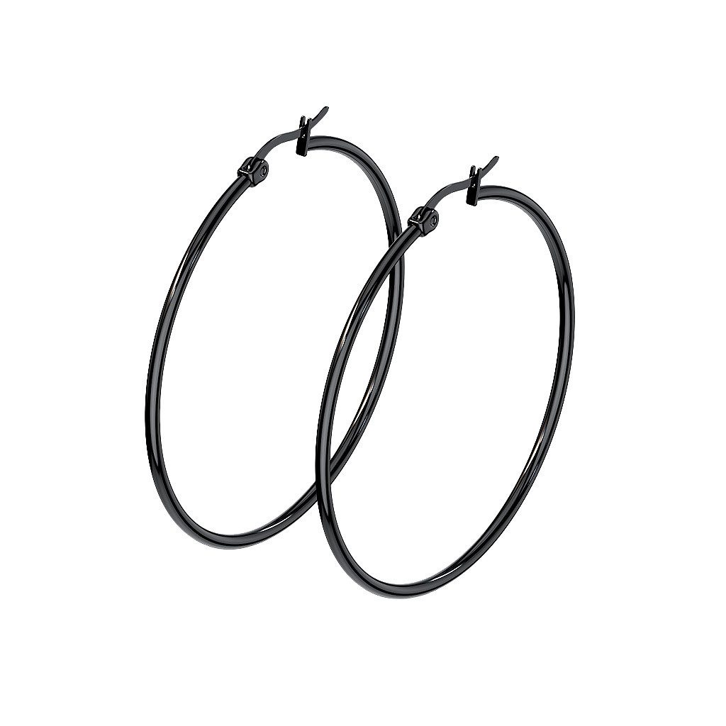 Taffstyle Paar Creolen Damen Ohrringe große Runde Creolen Elegante stilvolle Ohrhänger (Ohrringe Creolen Frauen Damen Schmuck Geschenke zum Geburtstag Weihnachten Valentinstag Muttertag)