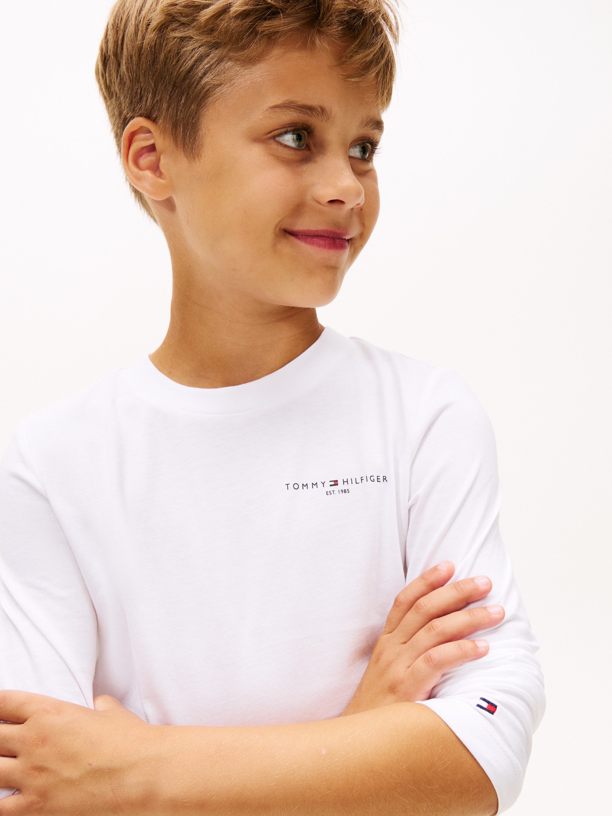 Tommy Hilfiger Langarmshirt MINI CORP T-SHIRT LS Kinder bis 16 Jahre