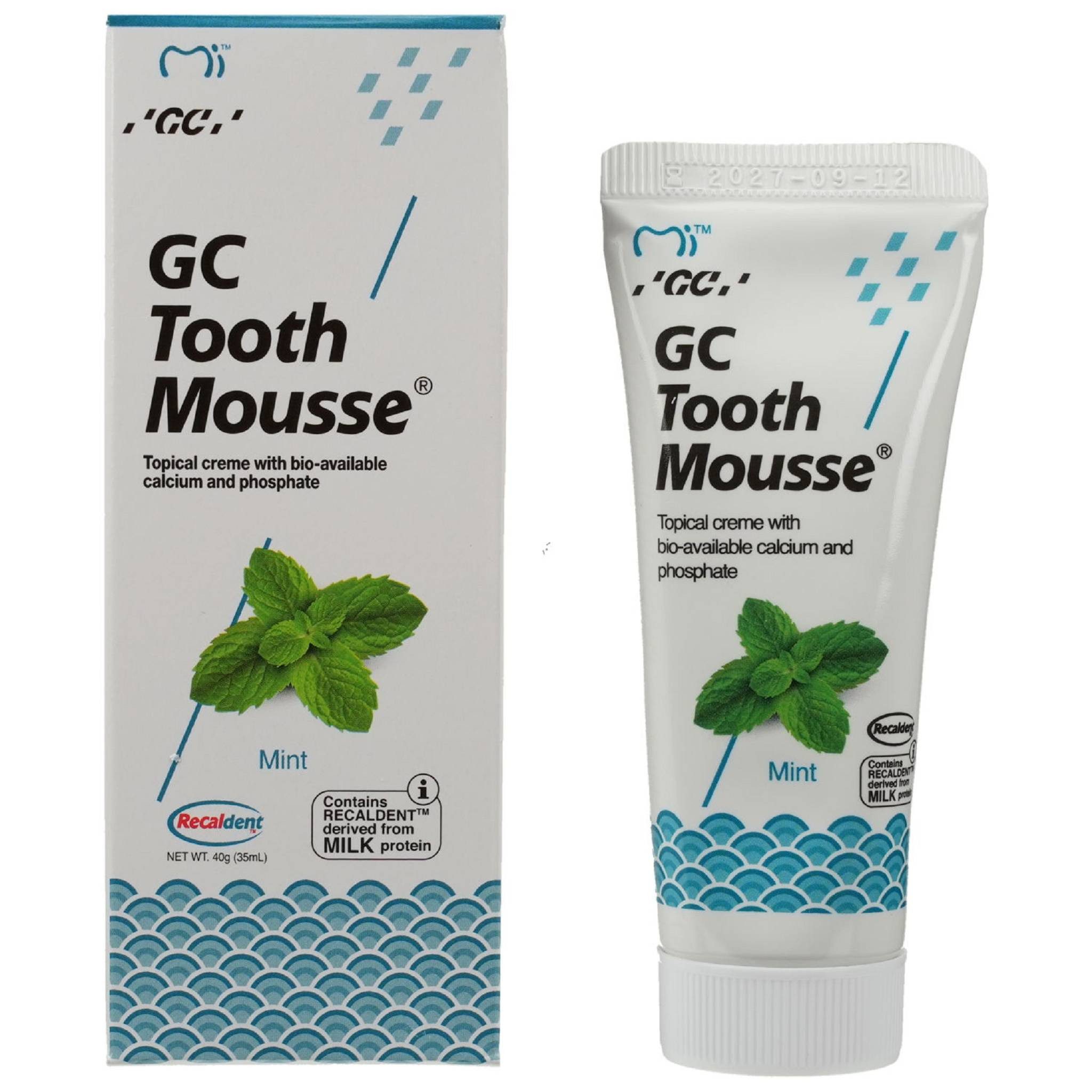 Dent-o-care Dentalvertriebs GmbH Zahnpasta GC Tooth Mousse Pfefferminz