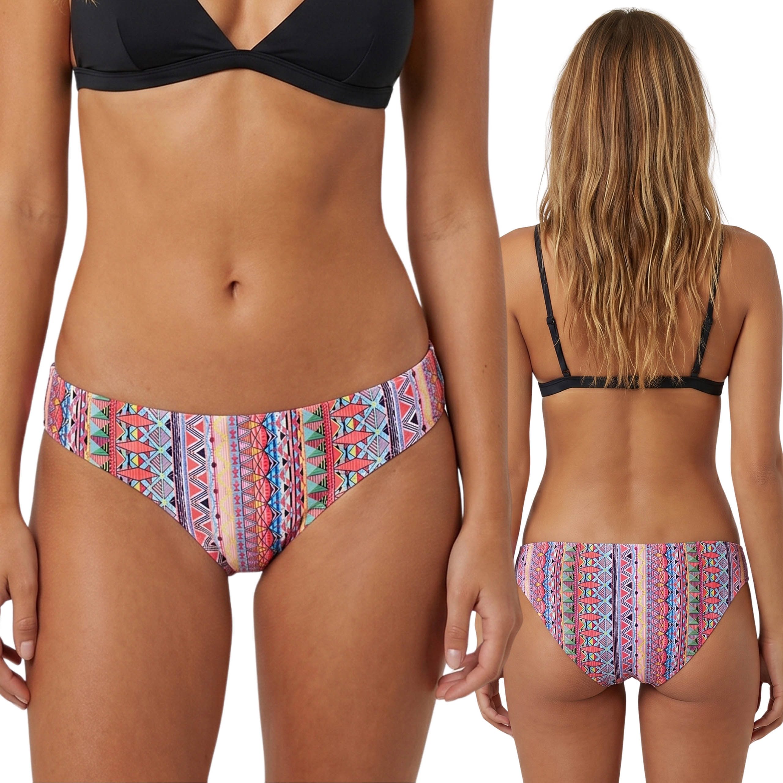 Sarcia.eu Badehose Buntes Bikini-Unterteil für Damen, Badeslip für Strand und Pool