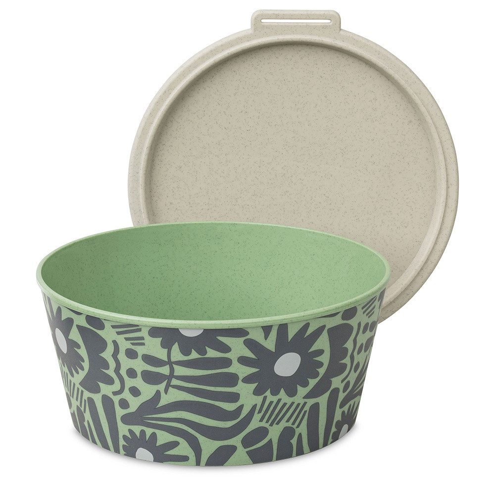 KOZIOL Aufbewahrungsschüssel BLOMSTER BOX 2,2 BLOOM Schale 2,2l mit Deckel, Kunststoff, (1-tlg)