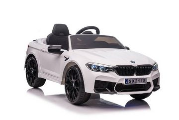 ES-Toys Elektro-Kinderauto Kinder Elektroauto BMW M5, Belastbarkeit 40 kg, lizenziert EVA-Reifen Kunstledersitz MP3 USB