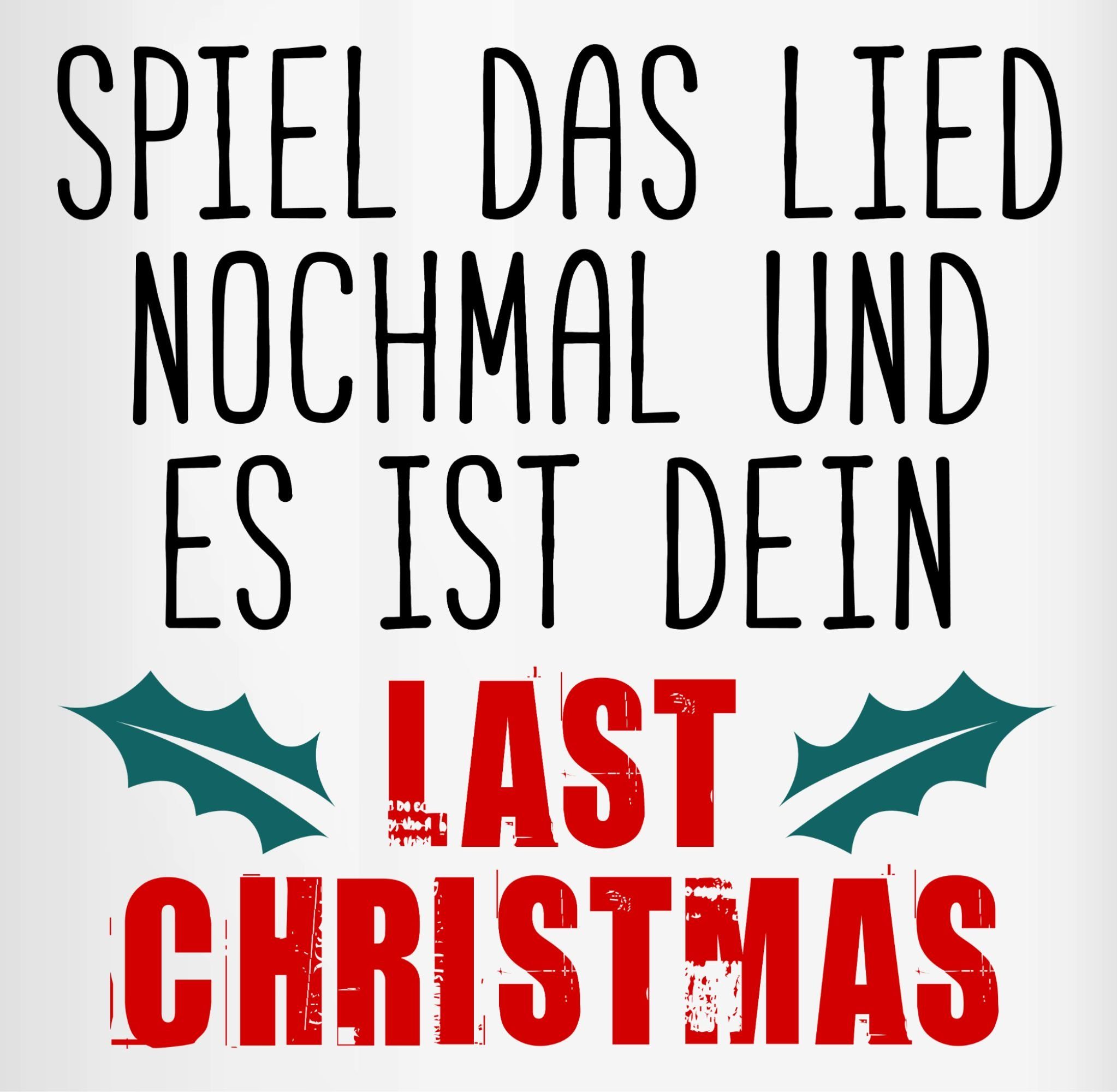 1 Shirtracer Last Keramik, Statement Tasse Hellgrün christmas, Sprüche