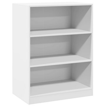 vidaXL Kleiderständer Kleiderschrank Weiß 77x48x102 cm Holzwerkstoff, (1 St)