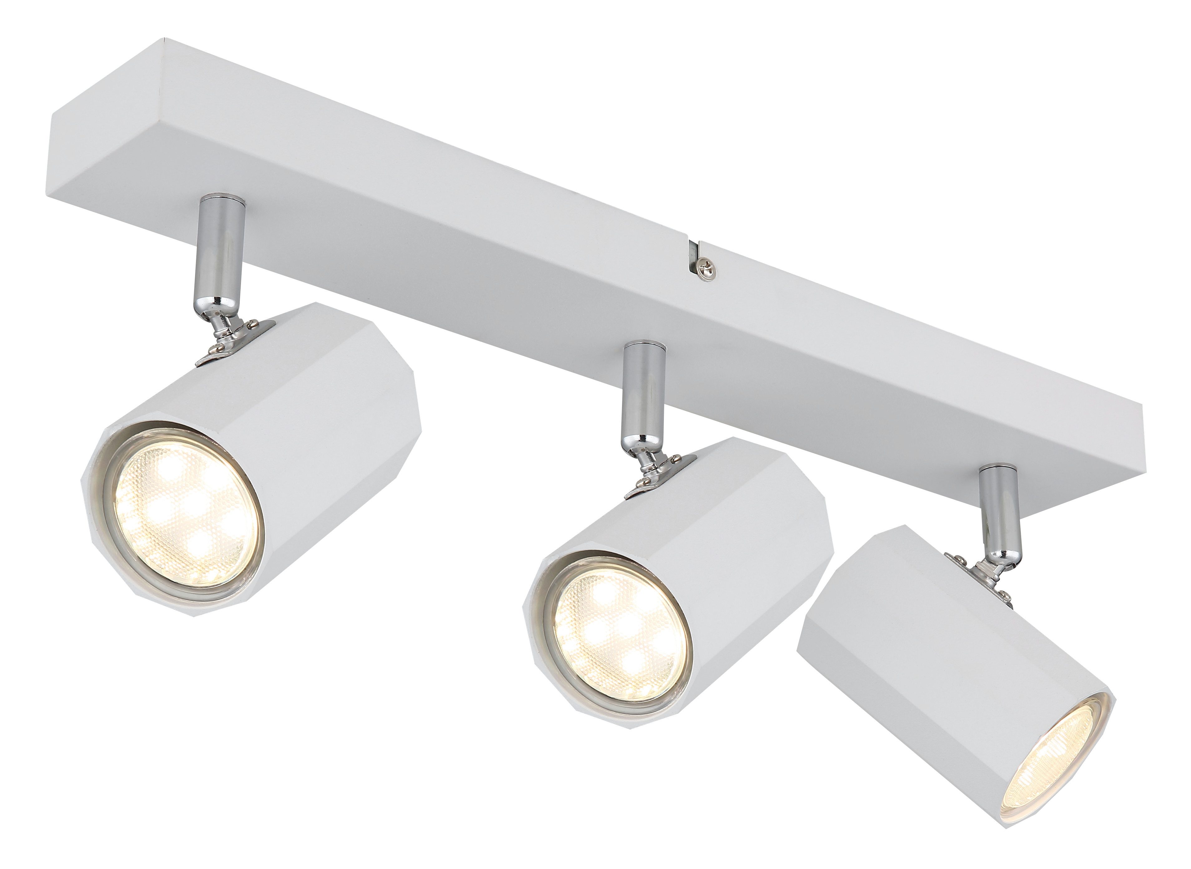 GLOBO LIGHTING Deckenstrahler JAMES, ohne Leuchtmittel, Deckenspot/Wohnzimm günstig online kaufen