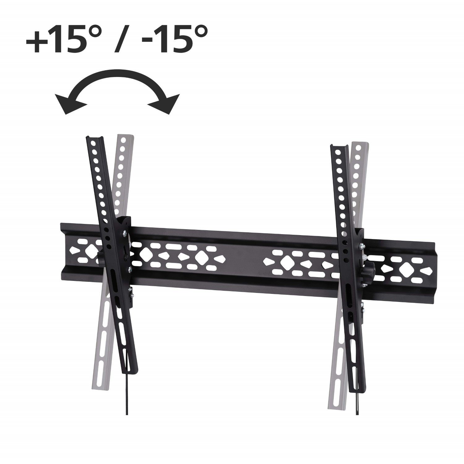 Hama Monitor-Halterung TV Wandhalterung 42" bis 75" Wand-Halter, (Alle VESA-Formate bis 600x400 für TV oder Computer Monitor 42"-75)
