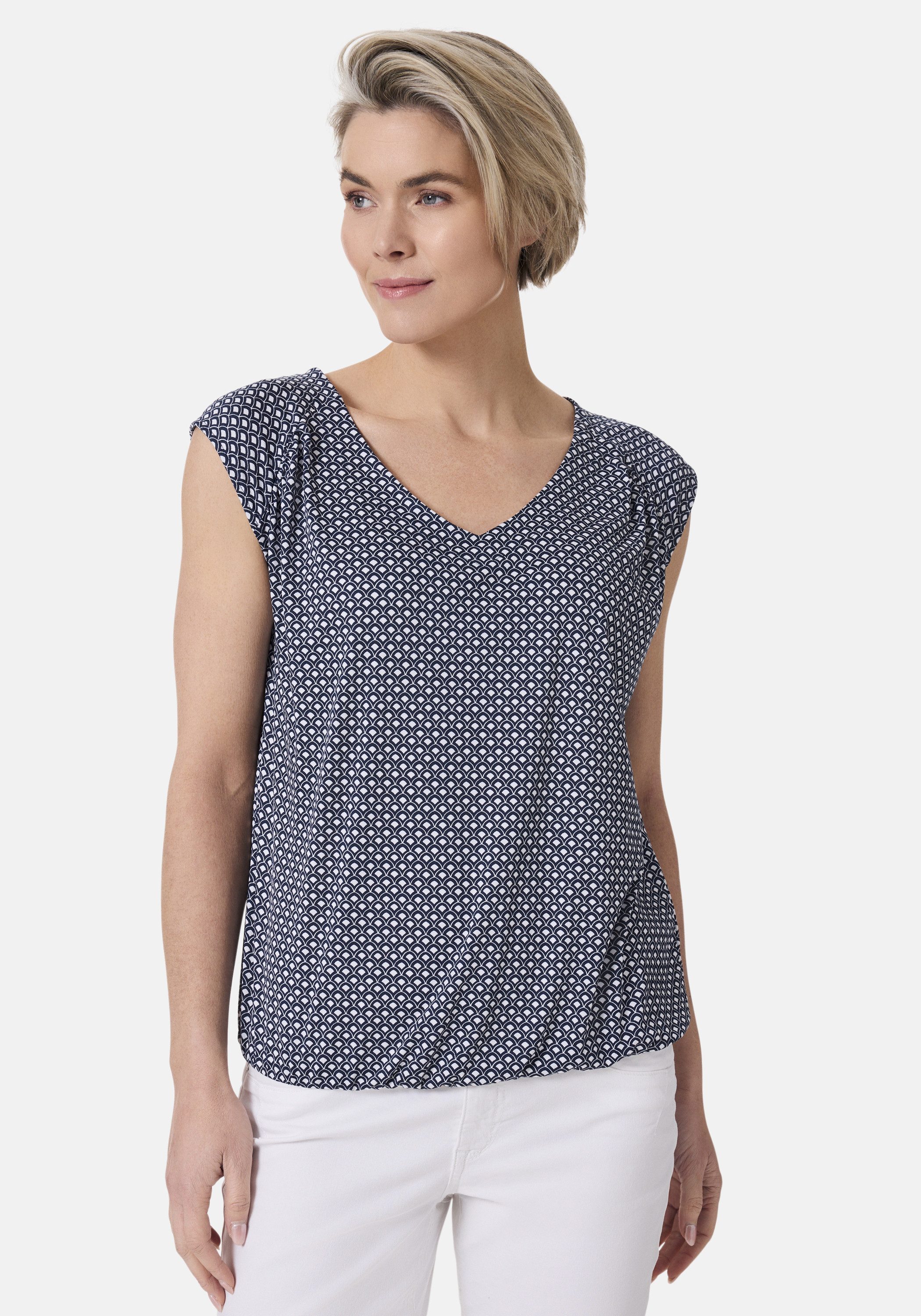 STOOKER WOMEN Shirttop VEGA Print Top Blusentop Regular Fit für Damen günstig online kaufen