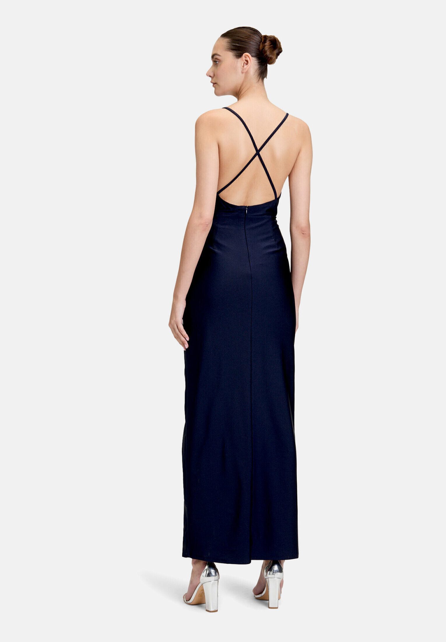 Vera Mont Abendkleid Damen figurbetont Schlitz