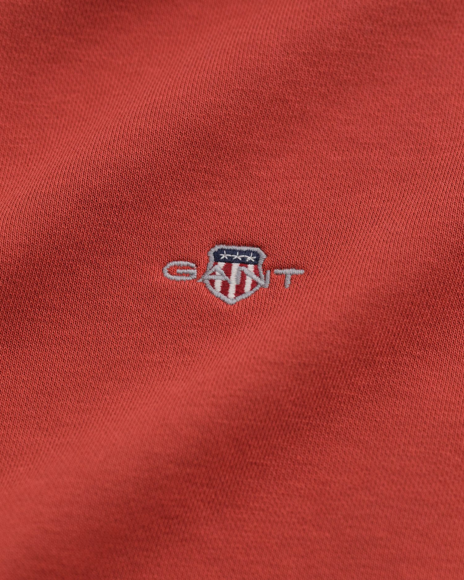 Gant Sweatshirt REG SHIELD HALF ZIP SWEAT mit Logostickerei auf der Brust