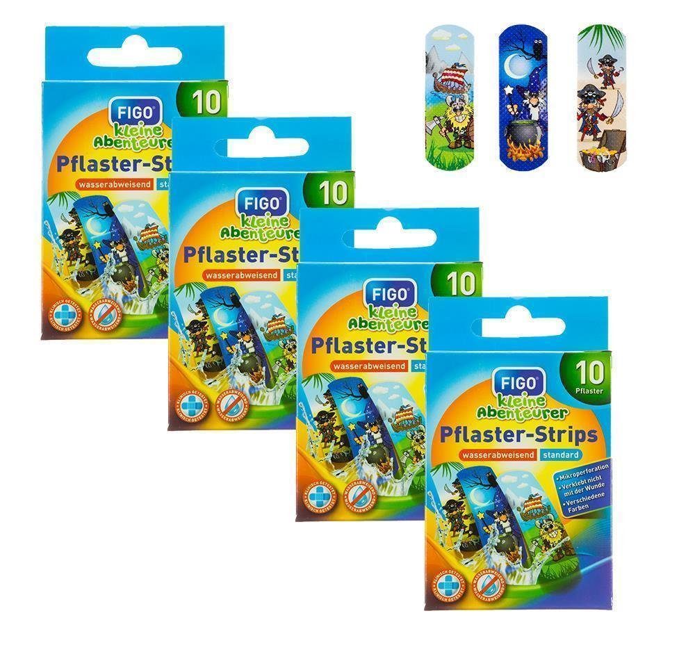 varivendo Wundpflaster Bunte Kinderpflaster 1000 Stück, sensitiv (Set, 100 St., Kinderpflaster), Heftpflaster Wundverschluss Fingerpflaster Pflaster