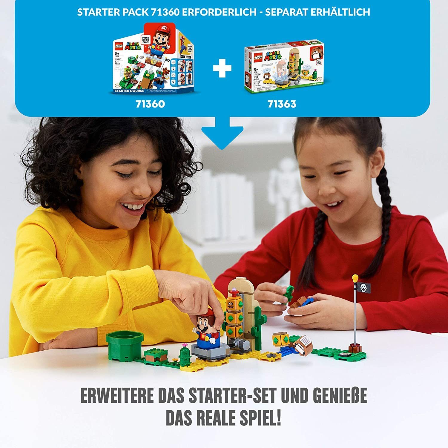 Wüsten-Pokey – Erweiterungsset (71363), LEGO® Super Mario Spielbausteine