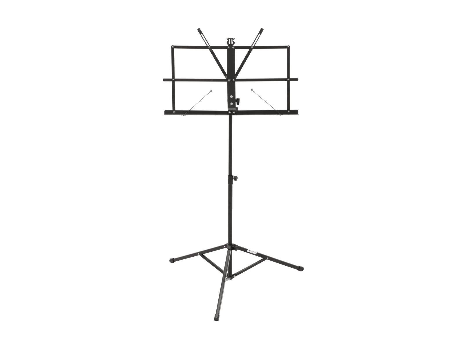DIMAVERY NTS-1 Notenständer, schwarz Lampenstativ