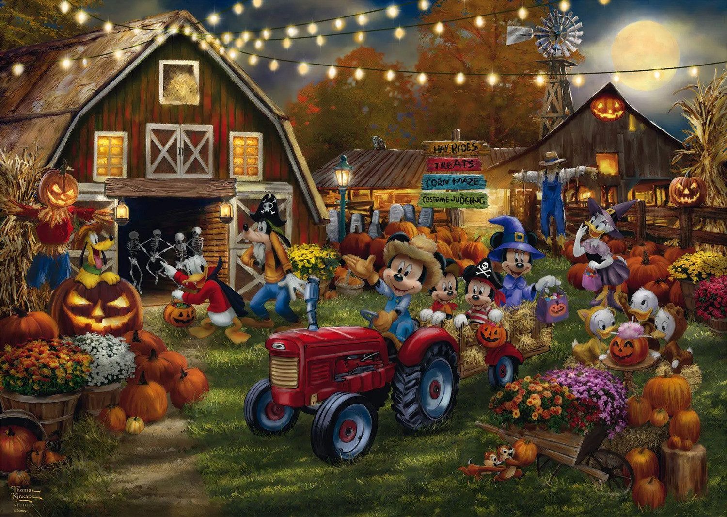Schmidt Spiele Puzzle Disney, Mickey & Minnie Pumpkin Festival, 1000 Puzzle günstig online kaufen