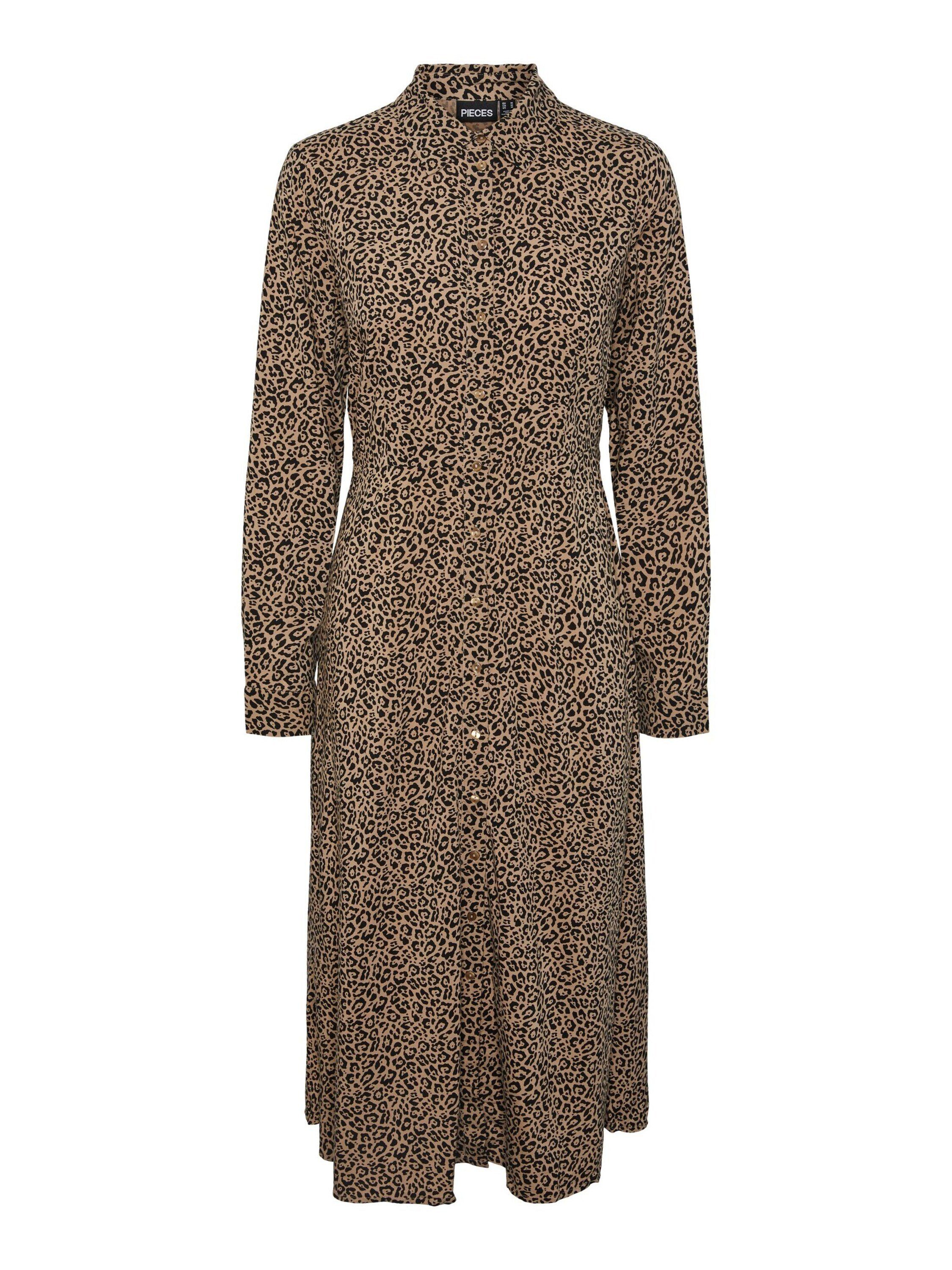 pieces Blusenkleid Nova (1-tlg) Drapiert/gerafft