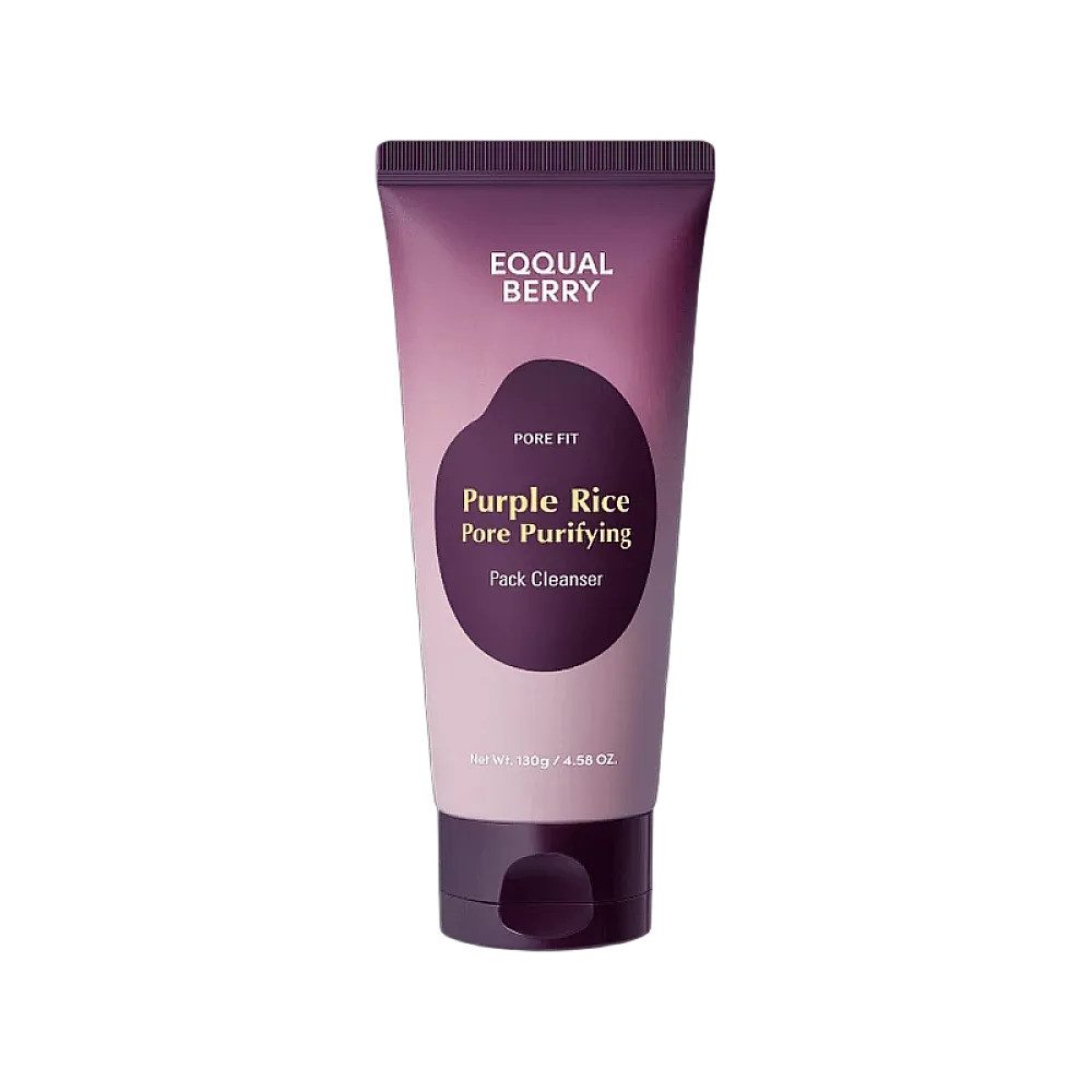 Eqqualberry Gesichtspeeling Eqqualberry Purple Rice Pore Purrifying Cleanser