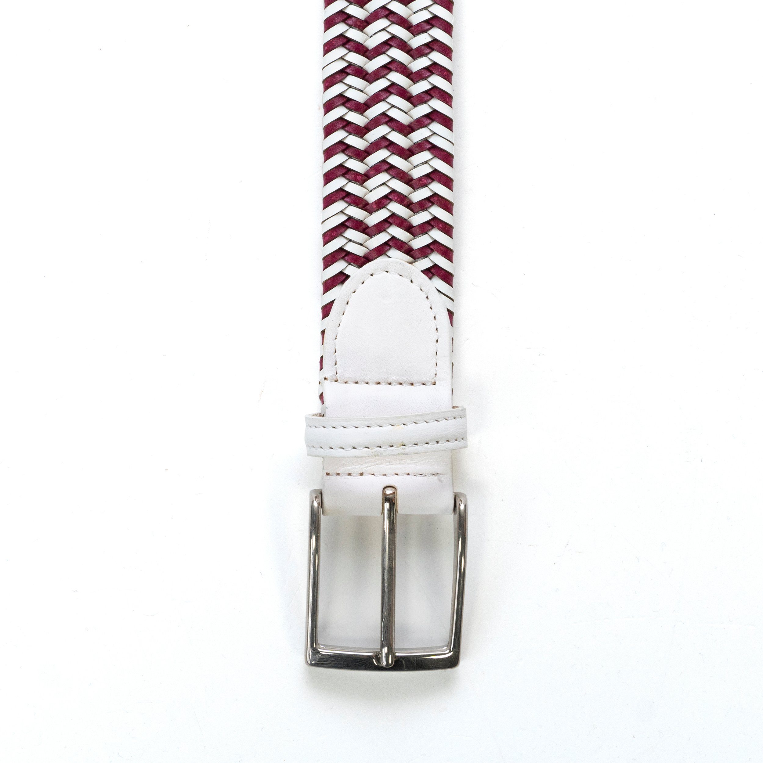 So Milano Flechtgürtel Leder, 110cm