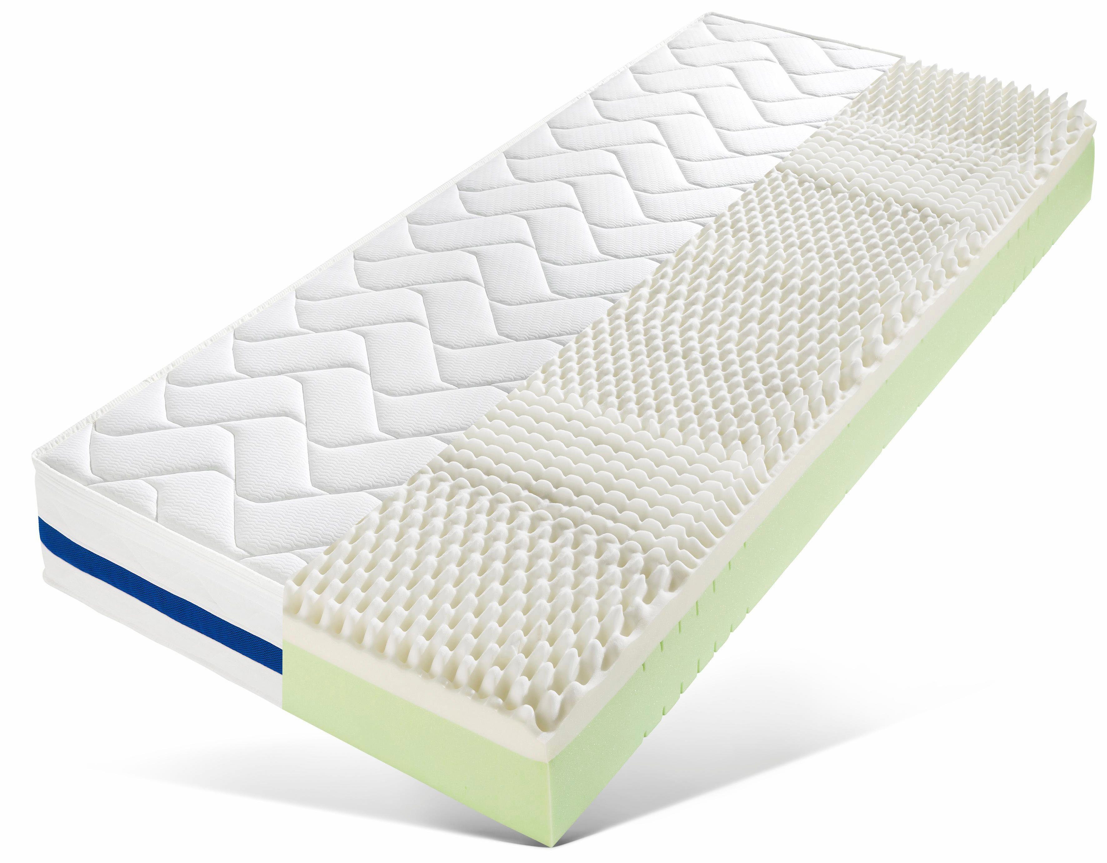 Visco-Matratze Memory Pur, Breckle, 25 cm hoch, Optimale Körperanpassung, Matratze in diversen Größen erhältlich