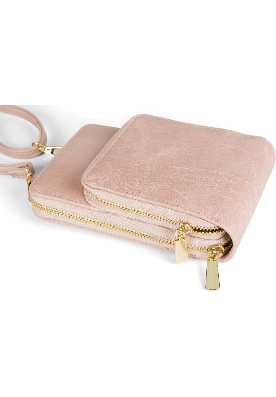 Rose Mini RFID - Schutz (1-tlg), Einfarbig styleBREAKER Bag Mini Umhängetasche