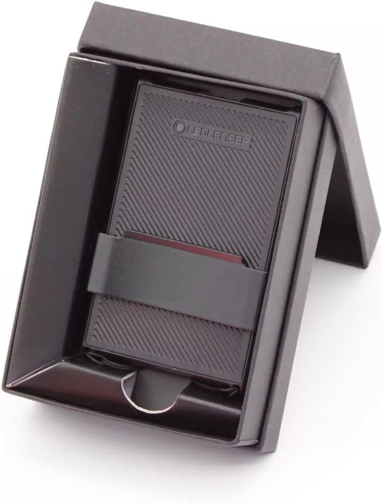 Ledlenser Taschenlampe Lite Card Taschenlampe (1-St), Betriebsdauer 1-5 Stunden LED