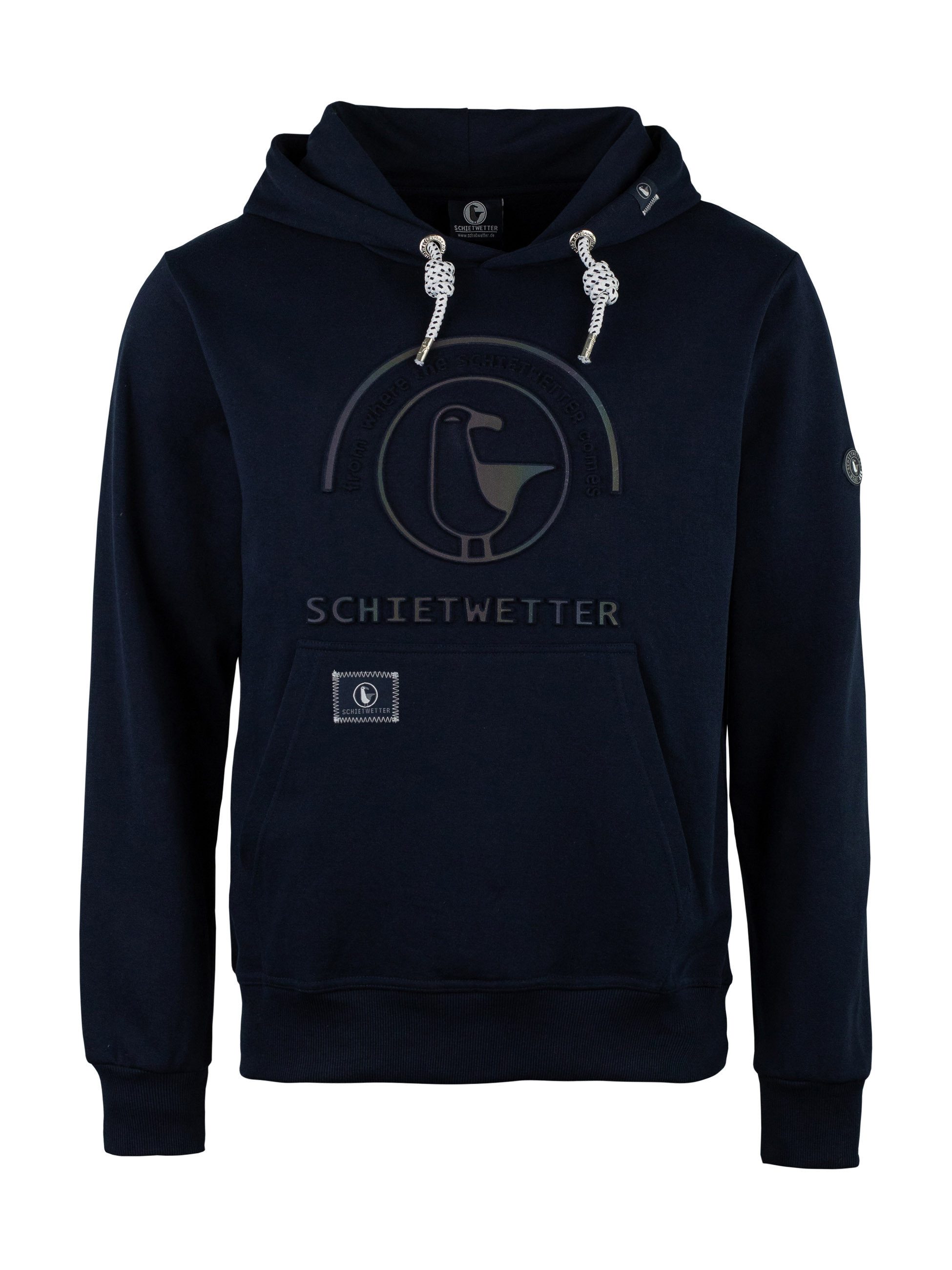 Schietwetter Kapuzenpullover Herren Hoodie "Captain Cord" günstig online kaufen
