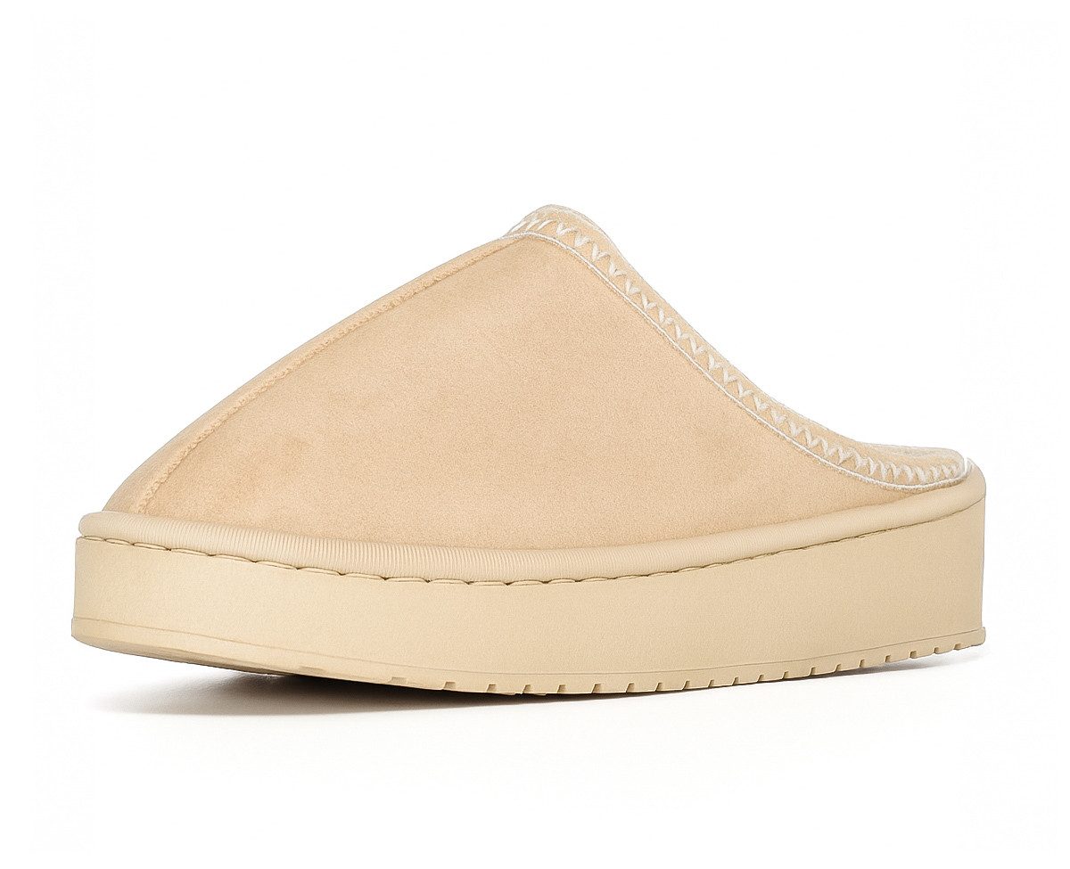 simaranda Damen Hausschuhe 860 38-39 Beige Hausschuh – Bild 2 von 5