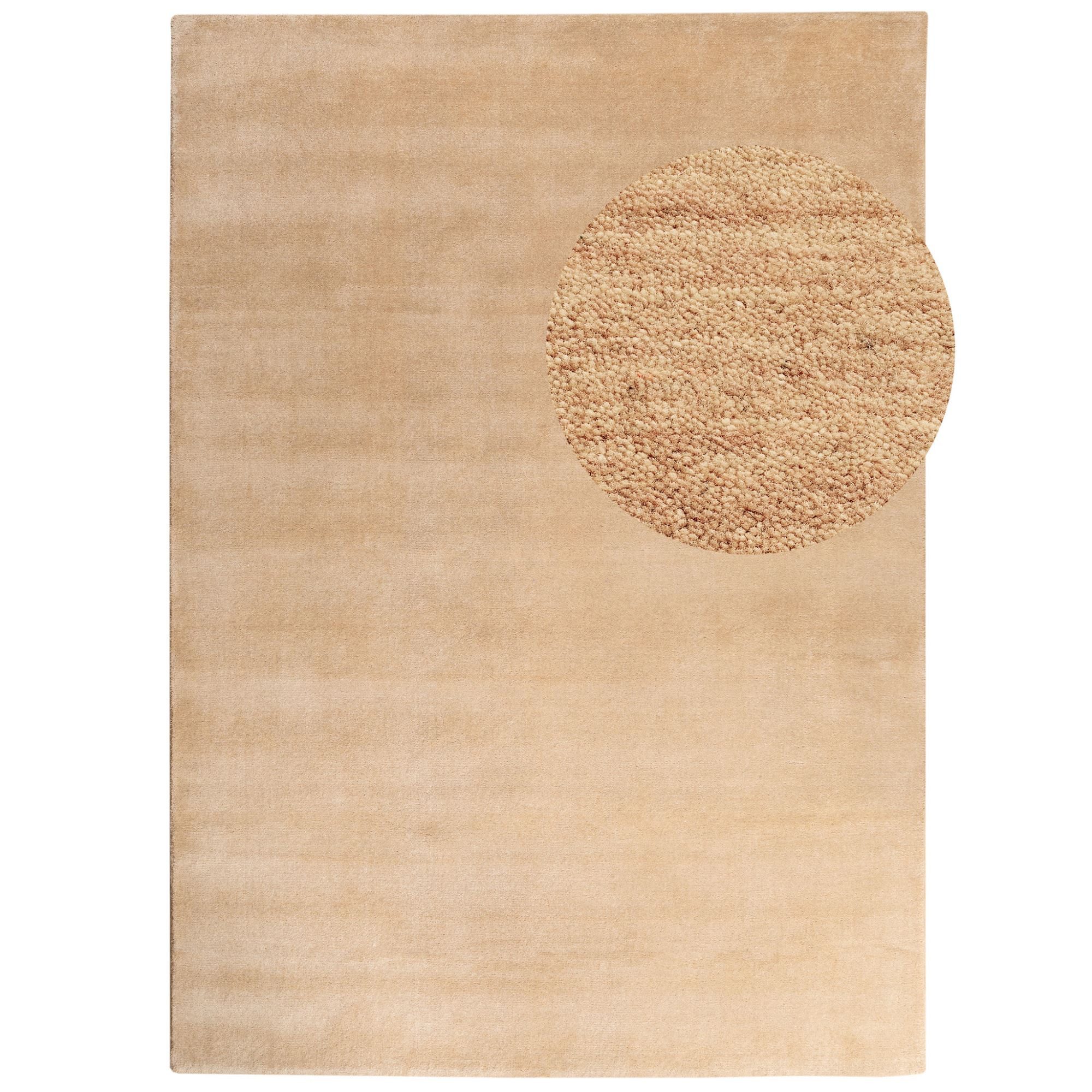 Steffensmeier Wollteppich Jaipur, Rechteckig, Gabbeh Teppich, handgeknüpft günstig online kaufen