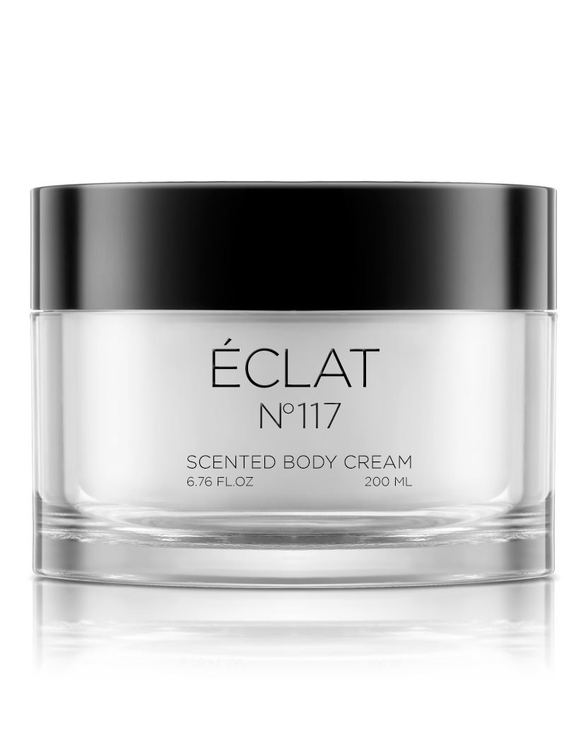 ÉCLAT Bodylotion ECLAT 117 Body Cream Körpercreme mit Sheabutter, D-Panthenol 200 ml, 1-tlg., bodycream117